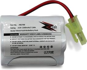 img 4 attached to 🔋 Powerful ZZcell Battery for Euro Pro Shark Vacuum & Sweeper: XB2700, V2930, V2700Z – Long-lasting 1500mAh