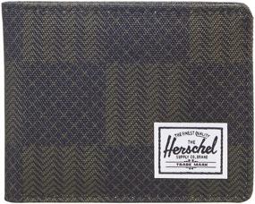 img 1 attached to 💼 Herschel Supply Men's Wallet in Black: Stylish Men's Accessories for Wallets, Card Cases & Money Organizers