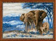 riolis elephants savannah counted kit 15 75 logo