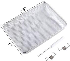 img 4 attached to 🔥 Wadoy RV Furnace Screen - Water Heater Vent Cover Insect Screen, Bug Protection for RV (8.5" x 6")