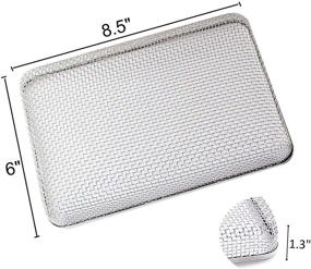 img 2 attached to 🔥 Wadoy RV Furnace Screen - Water Heater Vent Cover Insect Screen, Bug Protection for RV (8.5" x 6")