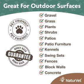 img 3 attached to NaturVet Yard Odor Eliminator: Eliminate Stool and Urine Odors from Lawn and Yard - Perfect for Grass, Plants, Patios, Gravel, Concrete & More!