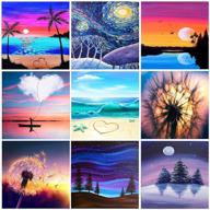 twbb diamond painting adults 12x12 painting, drawing & art supplies logo