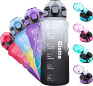 💧 stay hydrated in style with the giotto 32oz motivational water bottle – time marker & straw included! логотип