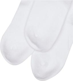 img 2 attached to Jefferies Socks Girls' School Uniform Seamless Socks - Set of 6 Pairs