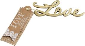 img 4 attached to Charming and Functional: Kate Aspen Love Antique Bottle Opener in Gold