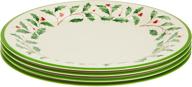 🎄 lenox holiday melamine dinner plates: festive elegance for your dining experience логотип