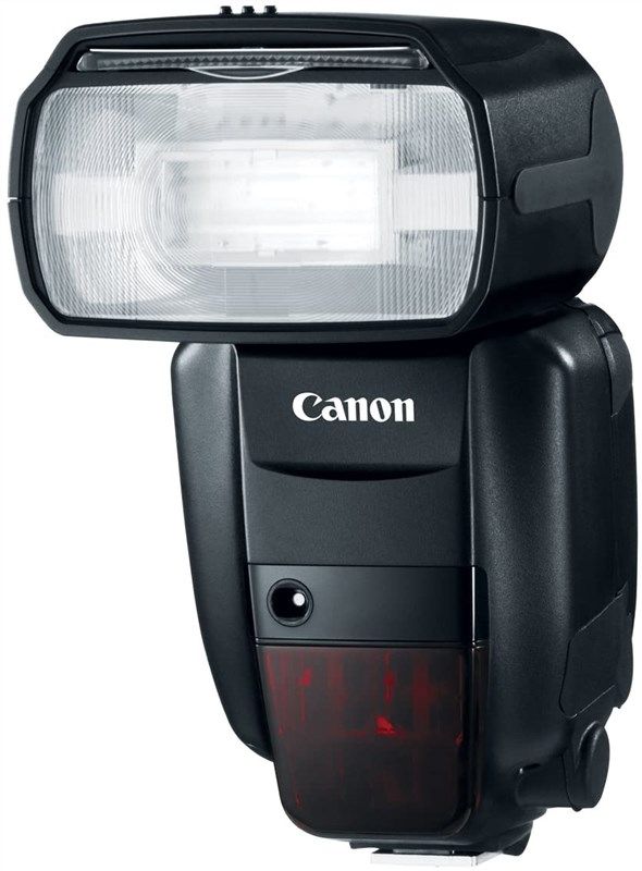 canon 600ex rt speedlite flash black logo