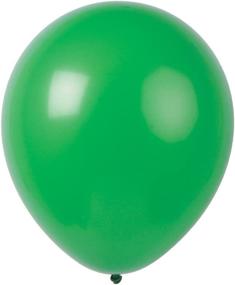 img 2 attached to 🎈 Topenca Party Supplies, 12 Inches Dark Green Solid Latex Balloons, 50 Pack