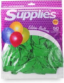 img 1 attached to 🎈 Topenca Party Supplies, 12 Inches Dark Green Solid Latex Balloons, 50 Pack