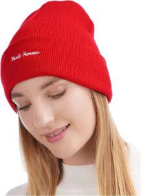 img 2 attached to Beanie Winter Cuffed Unisex Various Outdoor Recreation