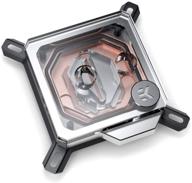 💦 enhanced performance solution: ekwb ek-quantum velocity cpu water block for intel cpu - copper/plexi logo