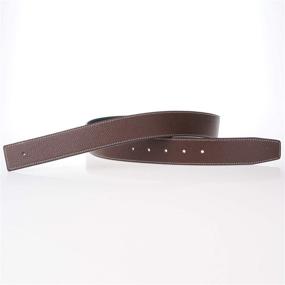 img 2 attached to 🎩 Genuine Leather Reversible Replacement for Men's Accessories - The Ultimate Upgrade