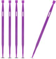 🧵 that purple thang: versatile sewing accessory set for crafting (5 pcs - purple) logo