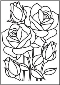 img 1 attached to Darice Rose Mosaic Embossing Folder