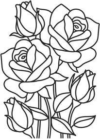 img 2 attached to Darice Rose Mosaic Embossing Folder