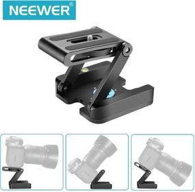 img 3 attached to 📷 Neewer Z Flex Tilt Ball Head: Camera Bracket with Quick Shoe QR Plate for Canon/Nikon/Sony Camcorder Tripod - Durable Aluminium Alloy Construction with Bubble Level - Ultimate Guide Slide