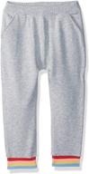 👧 comfortable and stylish gymboree girls' big pull-on knit joggers: perfect for active days! logo