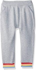 img 1 attached to 👧 Comfortable and Stylish Gymboree Girls' Big Pull-on Knit Joggers: Perfect for Active Days!