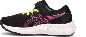img 3 attached to ASICS Kids Excite Black Little Sports & Fitness