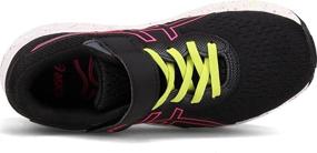 img 2 attached to ASICS Kids Excite Black Little Sports & Fitness