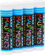 maui mike's pina colada lip balm: the ultimate solution for chapped lips - spf 15, aloe, and vitamin e infused marvel! get yours today and kiss dry lips goodbye! logo