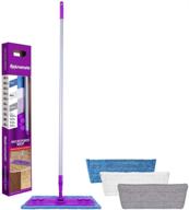 rejuvenate microfiber mop 🧹 set with 3 washable microfiber pads logo