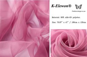 img 2 attached to 🧣 Stylish and Lightweight Women's Scarves – K Elewon Fashion Scarves SK08 02: The Perfect Fashion Accessory