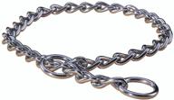 🐶 28-inch hamilton heavy duty choke chain dog collar - enhanced for seo logo