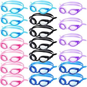 img 4 attached to Gejoy Swimming Goggles Children Waterproof