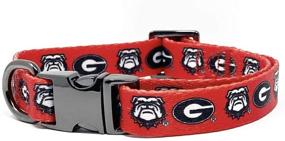 img 2 attached to InstaPetTags Georgia Bulldogs Handmade Adjustable