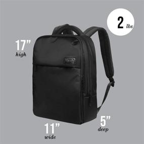 img 3 attached to Lipault Business Backpack Laptop Shoulder Backpacks