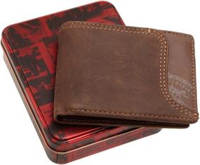 img 1 attached to Levis Security Blocking Traveler Wallet - Men's Wallet, Card Case, and Money Organizer Accessories