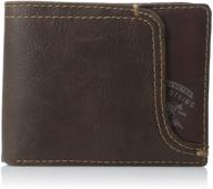 levis security blocking traveler wallet - men's wallet, card case, and money organizer accessories logo