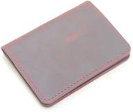 jjnusa minimalist leather distressed wallets logo