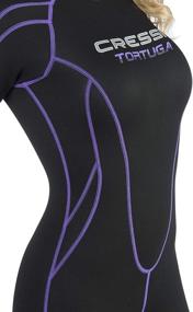 img 1 attached to 👙 Cressi Shorty Ladies' Wetsuit: Tortuga 2.5mm Premium Neoprene for Ultimate Water Activity Comfort