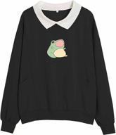 🐸 kiekiecoo frog sweatshirt graphic aesthetic oversized cotton pullover feminine hoodies with pocket kawaii логотип