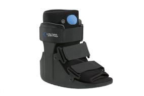 img 4 attached to Orthopedic Short Air Cam Walker Boot: Versatile Fracture Support, Medium Size, Black