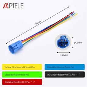 img 1 attached to 🔊 APIELE Momentary Speaker Mounting with Pre-Wiring for Industrial Electrical Systems