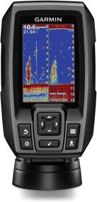 img 4 attached to 🐠 Garmin 010-01550-00 Striker 4 GPS Fishfinder: Chirp Transducer and 3.5" Display