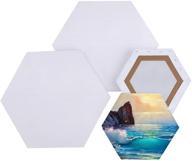 ruisita hexagonal professional stretched painting logo