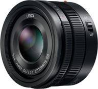 panasonic lumix g leica dg summilux lens 15mm f1.7 asph: professional mirrorless micro four thirds h-x015 (usa black) logo