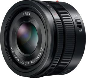 img 4 attached to Panasonic LUMIX G Leica DG SUMMILUX Lens 15MM F1.7 ASPH: Professional MIRRORLESS Micro Four Thirds H-X015 (USA Black)
