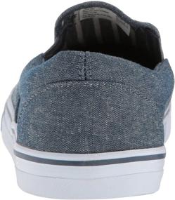 img 2 attached to 👟 Chambray Boonedock Sneaker for Men by CREVO