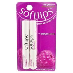 img 1 attached to SoftLips174 Raspberry Lip Balm 20 2Ct