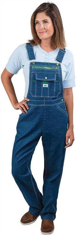 liberty womens denim overalls washed 로고