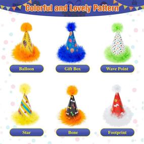 img 1 attached to TAILGOO Dog Party Hat Set