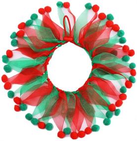 img 4 attached to 🐶 Stylish Sweenaly Dog Bandana & Christmas Dog Collar: Festive Pet Holiday Accessories