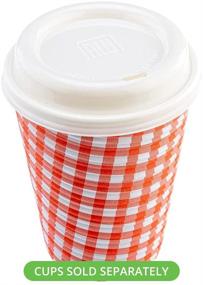 img 3 attached to Coffee Cup Lids Disposable Restaurantware