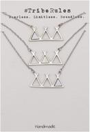 quinnlyn necklace triangle happiness limitless logo